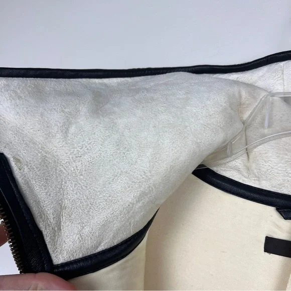 Nicholas K Rare Himalaya Genuine Shearling Sleeveless Coat - Picture 11 of 12